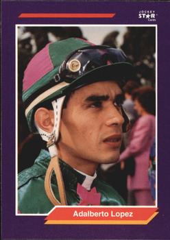 1992 Jockey Star #145 Adalberto Lopez Front